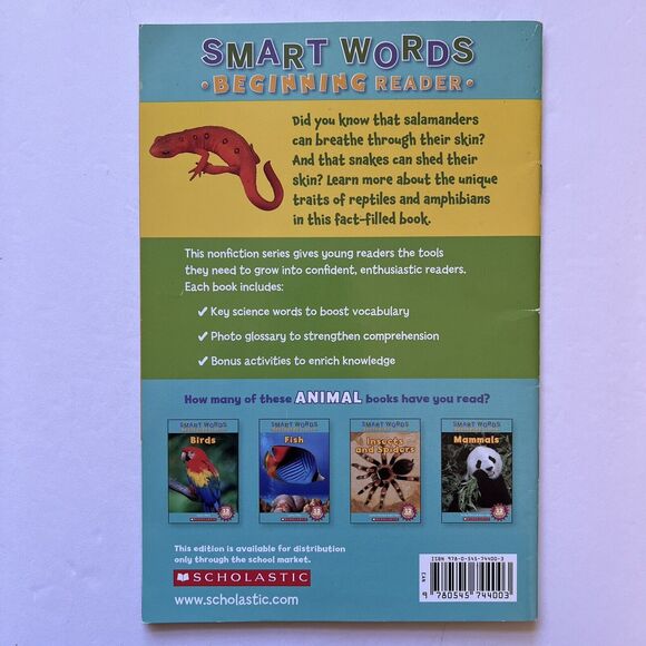 Set of 5 Smart Words Beginning Reader Childrens Books Nature Paperback - Picture 10 of 16